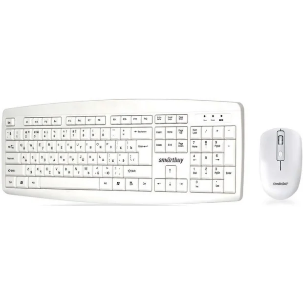 Комплект клавиатура + мышь SmartBuy SBC-212332AG-W